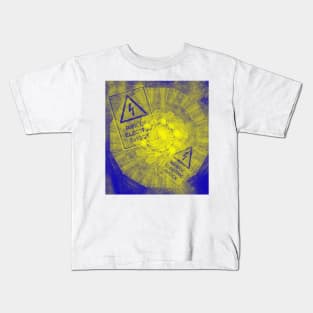 Abstract risk of electric shock Kids T-Shirt